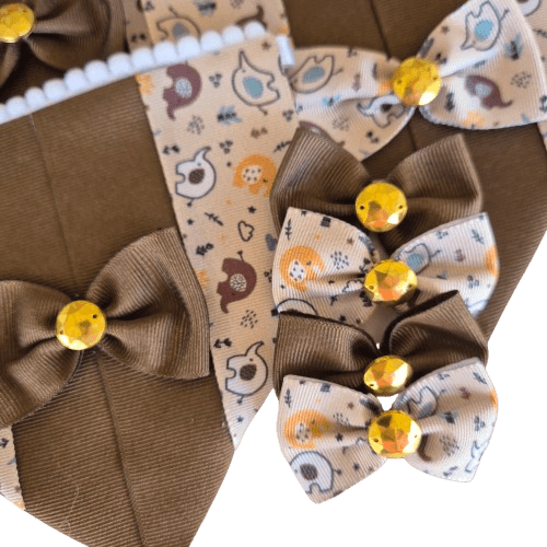 Bandana Pet Marrom - Imagem 3