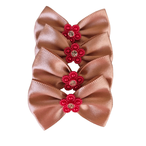 Bandana Pet Flor Vermelho - Imagem 2