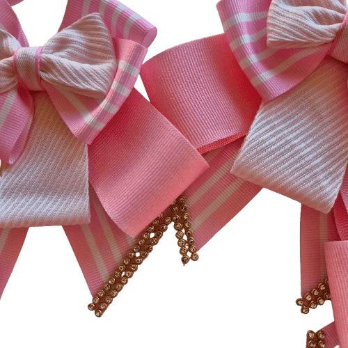 Colarinho Pet Rosa com Listras - Imagem 4