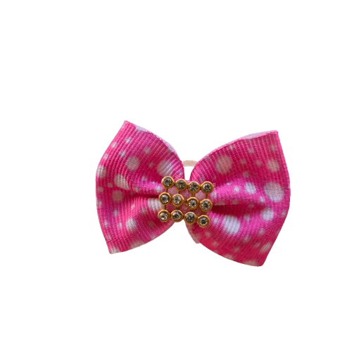 Colarinho Pet Rosa com Bolinha - Imagem 3