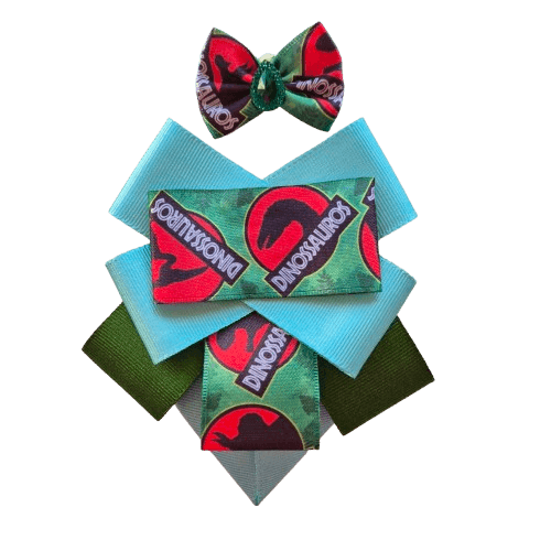 Gravata Pet Dinossauro - Imagem 1