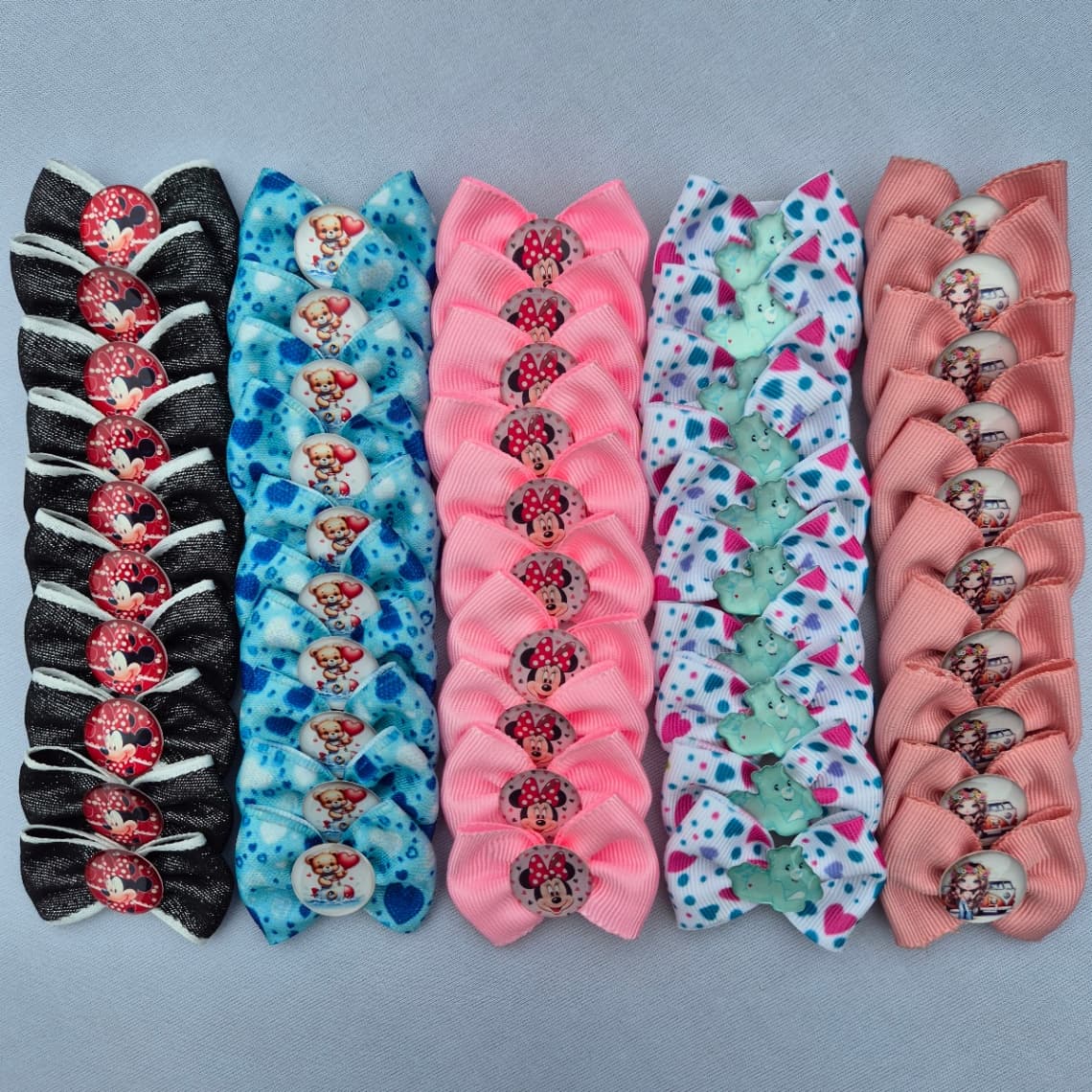 Kit Laços Pet 50un. Fêmea - Imagem 1