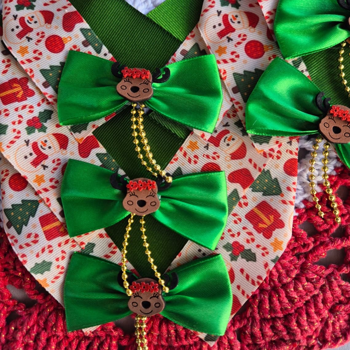 Colarinho Pet Natal Rena - Imagem 3